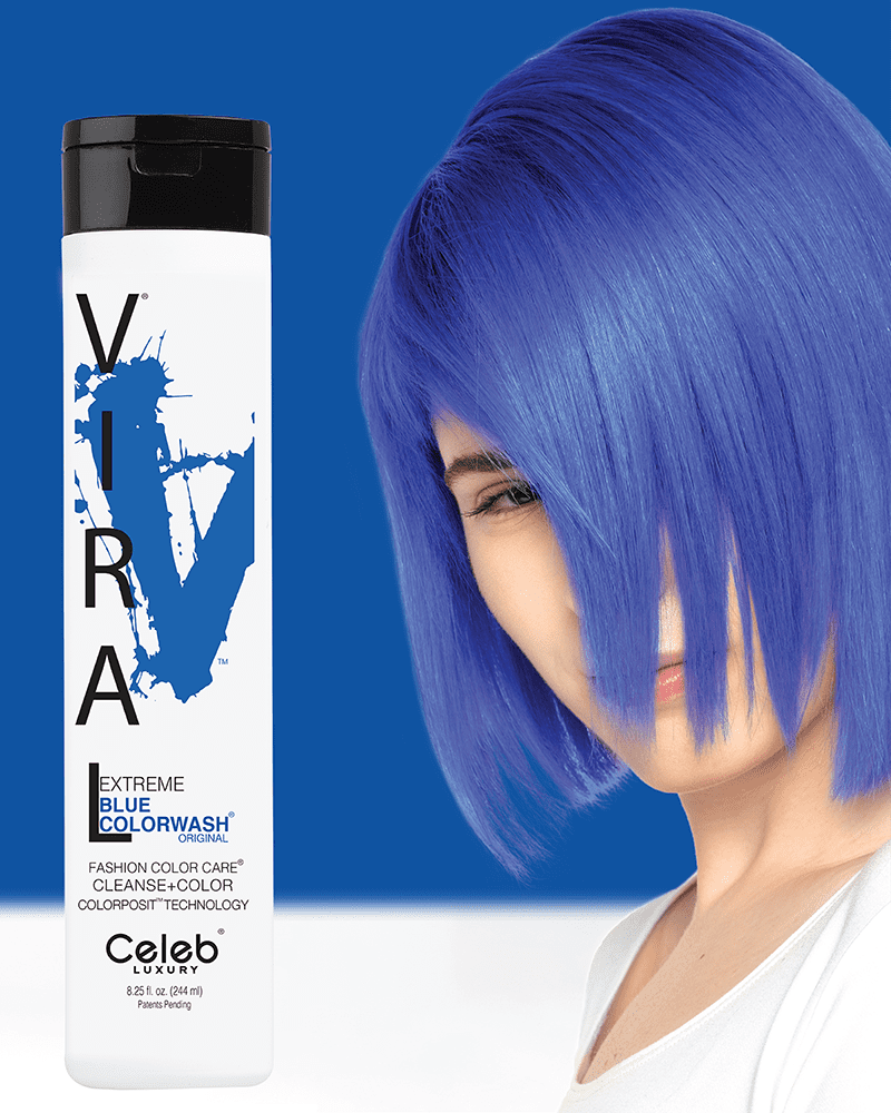 Viral Vivid Blue Shampoo 244ml