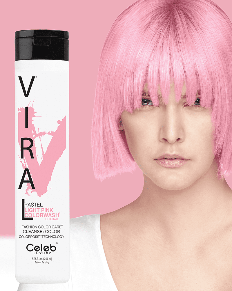 Viral Vivid Light Pink Shampoo 244ml