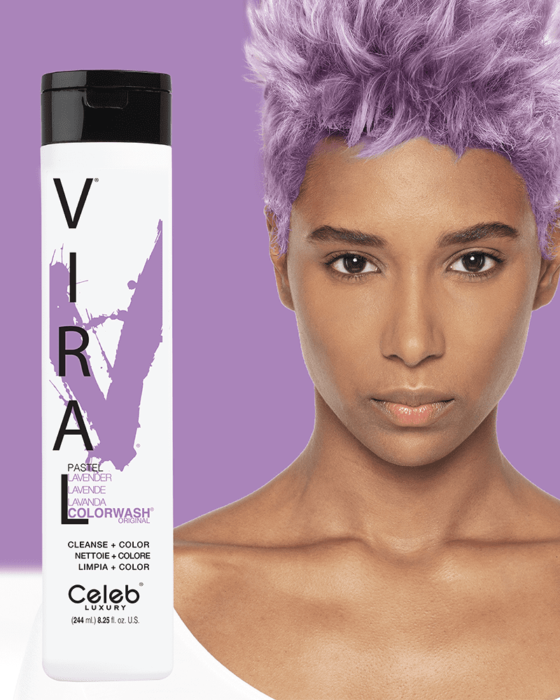 Viral Pastel Lavender Shampoo 244ml